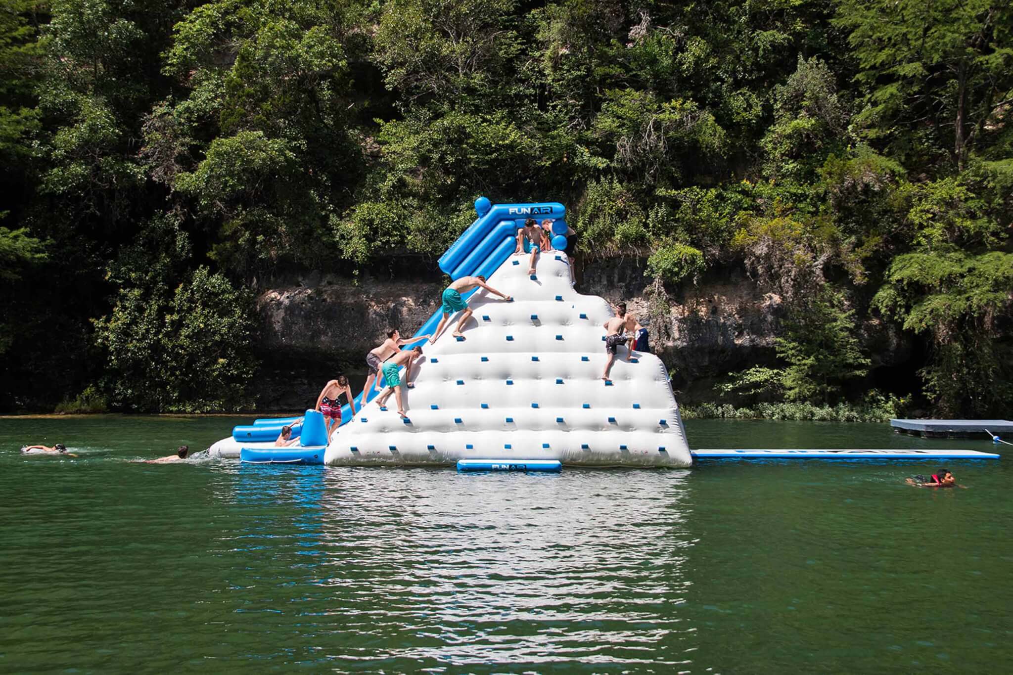 A Half-ton of Inflatable Summer Fun