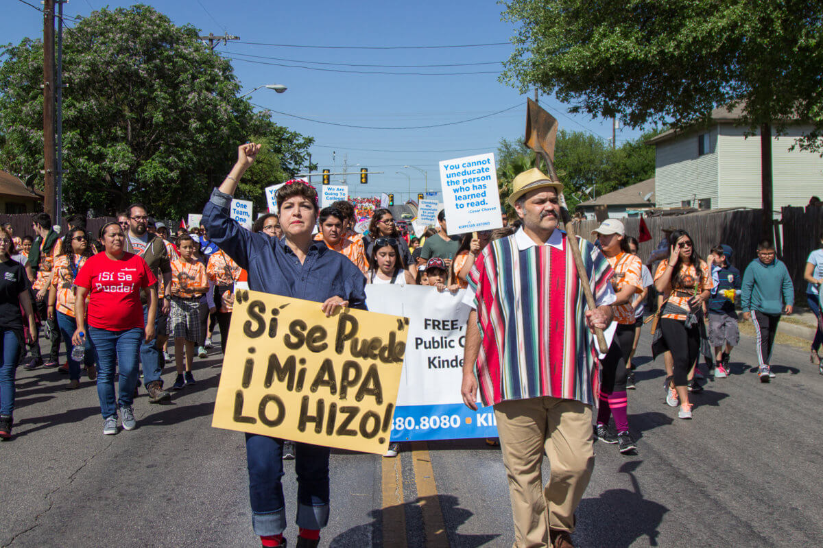 Annual Cesar Chavez march hopes to unite people and politics