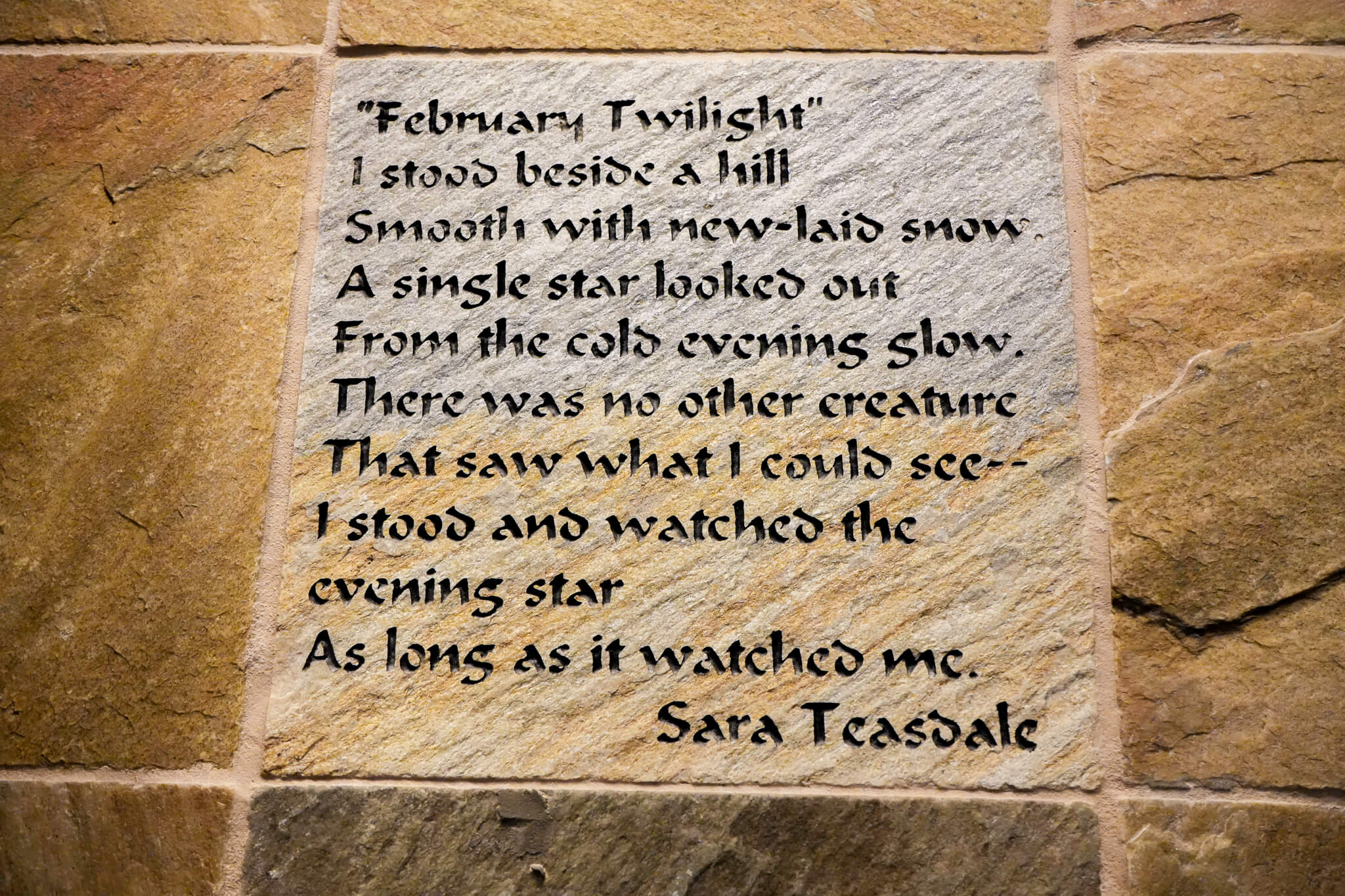 Thoughts on “February Twilight”